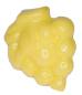 Preview: Kids button as a heart in light yellow 12 mm 0,47 inch